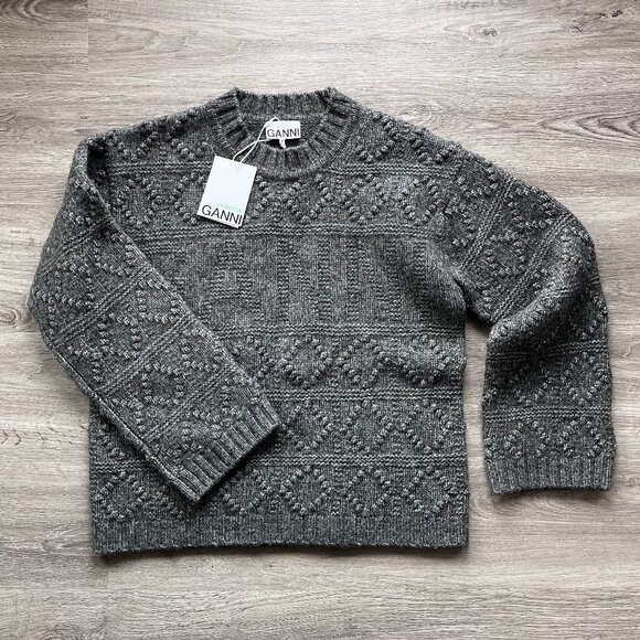 NWT Ganni Bubble Jumper Size XS